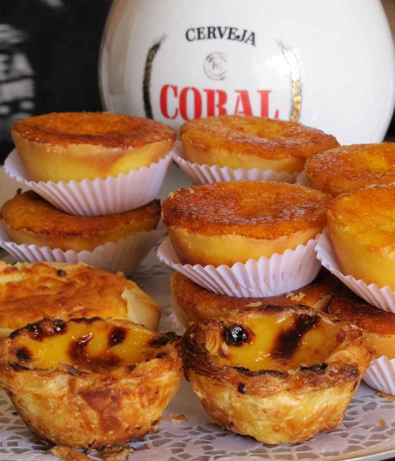 dona mecia in funchal pastel de nata