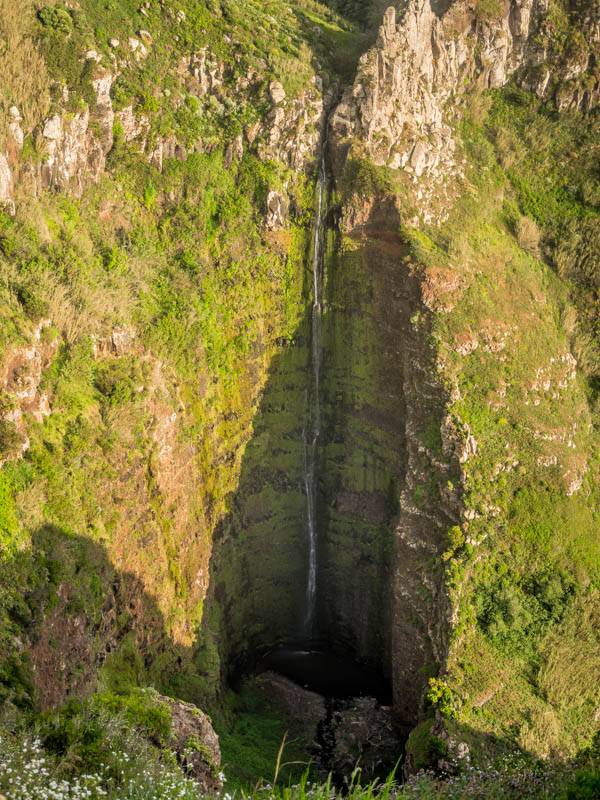 Garganta Funda waterval uitkijkpunt Madeira